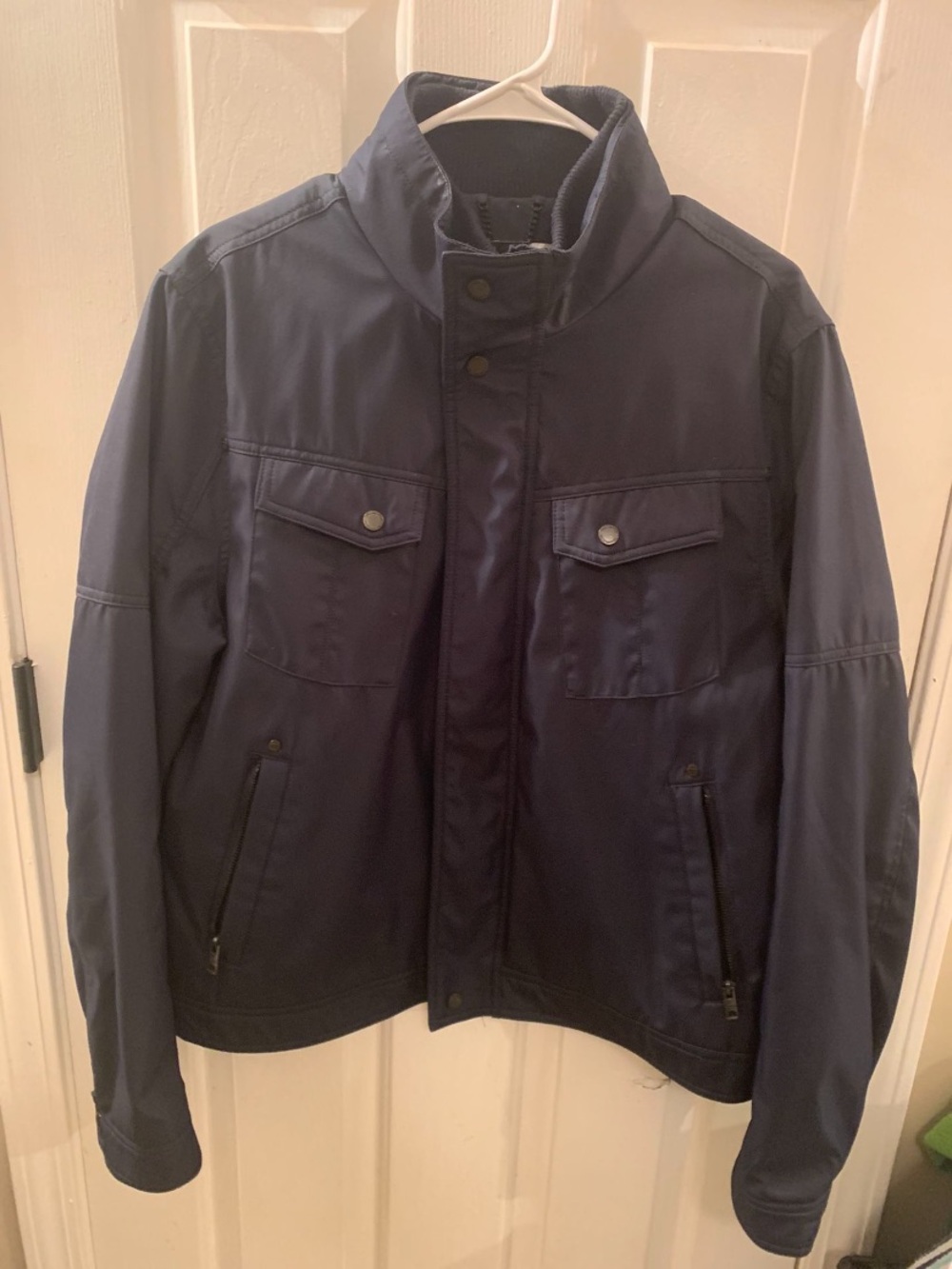 William Rast Navy Field Jacket - Classic Casual Outerwear